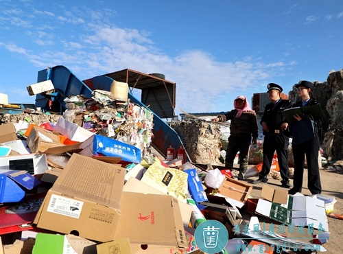 甘肃高台公安开展废品回收站消防安全检查